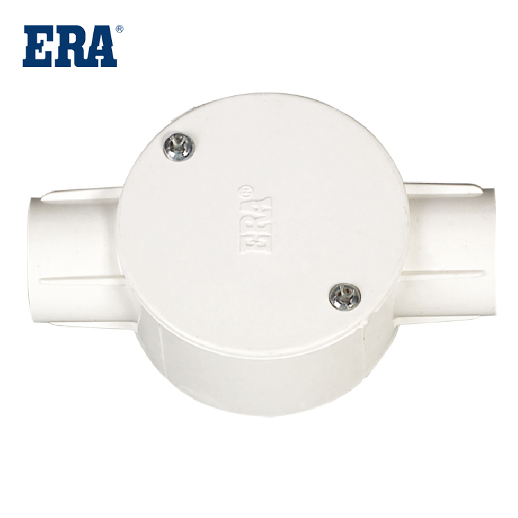 CONDUIT JUNCTION BOX 1 WAY , PVC-U , ERA - 公元管道（浙江